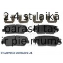 Комплект тормозных колодок, дисковый тормоз BLUE PRINT ADG042126