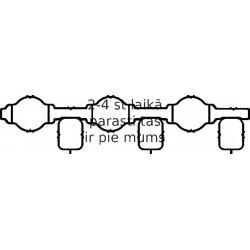 Blīve, Ieplūdes kolektors ELRING 574.120