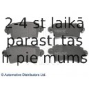 Комплект тормозных колодок, дисковый тормоз BLUE PRINT ADG04247