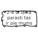 Прокладка, крышка головки цилиндра ELRING 554.980