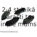 Комплект тормозных колодок, дисковый тормоз BLUE PRINT ADG04257