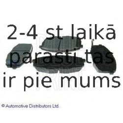 Комплект тормозных колодок, дисковый тормоз BLUE PRINT ADG04261