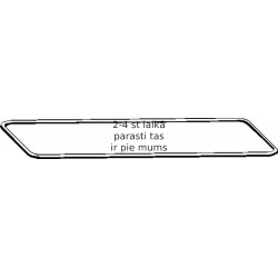 Прокладка, крышка камеры гидротолкателя ELRING 519.228