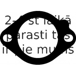 Blīve, Izplūdes caurule ELRING 504.400