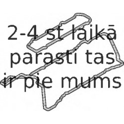 Комплект прокладок, крышка головки цилиндра ELRING 498.960