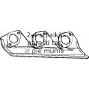 Blīve, Izplūdes kolektors ELRING 495.900