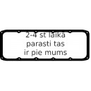 Blīve, Motora bloka galvas vāks ELRING 480.980