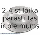 Тормозной диск BLUE PRINT ADG043150