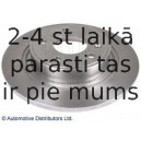 Тормозной диск BLUE PRINT ADG043160