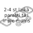 Комплект прокладок, впускной коллектор ELRING 445.130