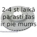 Тормозной диск BLUE PRINT ADG04358