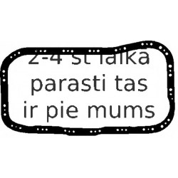 Blīve, Eļļas vācele ELRING 418.790