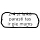 Прокладка, картер рулевого механизма ELRING 355.150