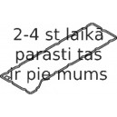 Прокладка, крышка головки цилиндра ELRING 265.290