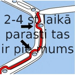 Blīve, Eļļas vācele (Motora bloks) ELRING 030.792