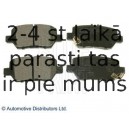 Комплект тормозных колодок, дисковый тормоз BLUE PRINT ADH24278