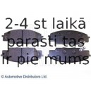 Комплект тормозных колодок, дисковый тормоз BLUE PRINT ADH24279