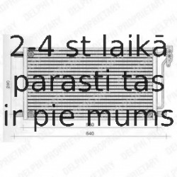 Kondensators, Gaisa kond. sistēma DELPHI TSP0225236