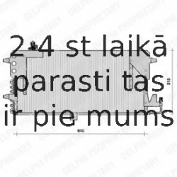 Kondensators, Gaisa kond. sistēma DELPHI TSP0225073