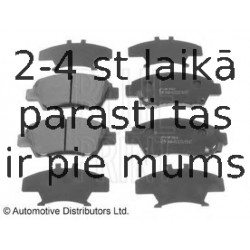 Комплект тормозных колодок, дисковый тормоз BLUE PRINT ADH24285