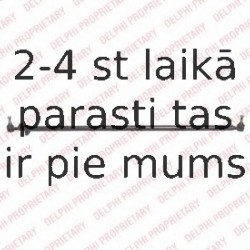 Stūres garenstiepnis DELPHI TL521