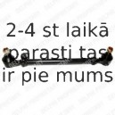 Stūres šķērsstiepnis DELPHI TL418