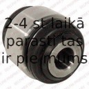 Втулка, балка моста DELPHI TD869W