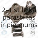 Balst-/Virzošais šarnīrs DELPHI TC960