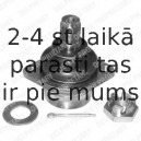 Balst-/Virzošais šarnīrs DELPHI TC584