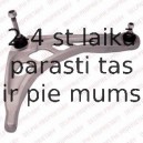 Рычаг независимой подвески колеса, подвеска колеса DELPHI TC2597