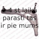 Рычаг независимой подвески колеса, подвеска колеса DELPHI TC2596