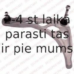 Рычаг независимой подвески колеса, подвеска колеса DELPHI TC2596