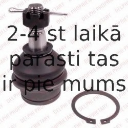 Balst-/Virzošais šarnīrs DELPHI TC2557