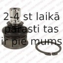 Balst-/Virzošais šarnīrs DELPHI TC2431