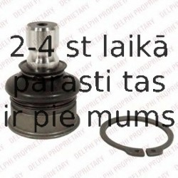 Balst-/Virzošais šarnīrs DELPHI TC2431