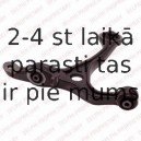 Рычаг независимой подвески колеса, подвеска колеса DELPHI TC2427