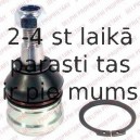 Balst-/Virzošais šarnīrs DELPHI TC2406