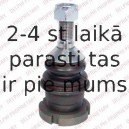 Balst-/Virzošais šarnīrs DELPHI TC2380