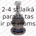 Balst-/Virzošais šarnīrs DELPHI TC2379