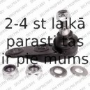 Balst-/Virzošais šarnīrs DELPHI TC2234