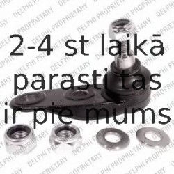 Balst-/Virzošais šarnīrs DELPHI TC2234