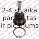 Balst-/Virzošais šarnīrs DELPHI TC1952