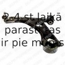 Рычаг независимой подвески колеса, подвеска колеса DELPHI TC1829