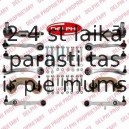 Remkomplekts, Neatk. balstiekārtas šķērssvira DELPHI TC1500KIT
