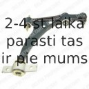 Рычаг независимой подвески колеса, подвеска колеса DELPHI TC1069