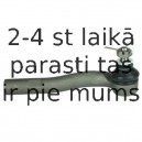 Stūres šķērsstiepņa uzgalis DELPHI TA2845