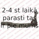 Stūres šķērsstiepņa uzgalis DELPHI TA2475