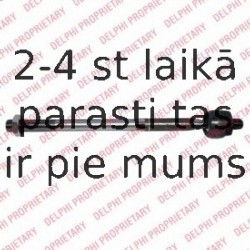 Aksiālais šarnīrs, Stūres šķērsstiepnis DELPHI TA2460