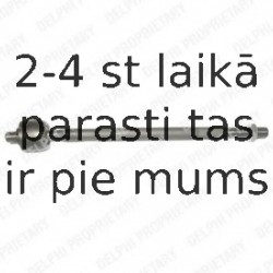 Aksiālais šarnīrs, Stūres šķērsstiepnis DELPHI TA1857