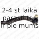 Stūres šķērsstiepņa uzgalis DELPHI TA1850